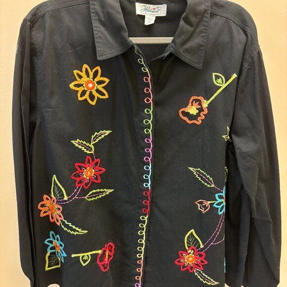 Haband Women's Jacket black size XX - Picture 1 of 4
